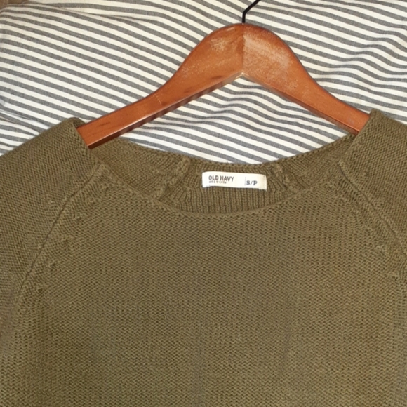 Olive Green Sweater - Picture 2 of 3